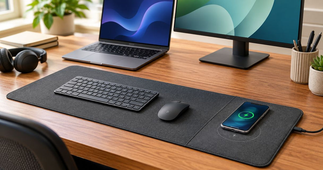 Best 7 wireless charging desk mats in India (2026)